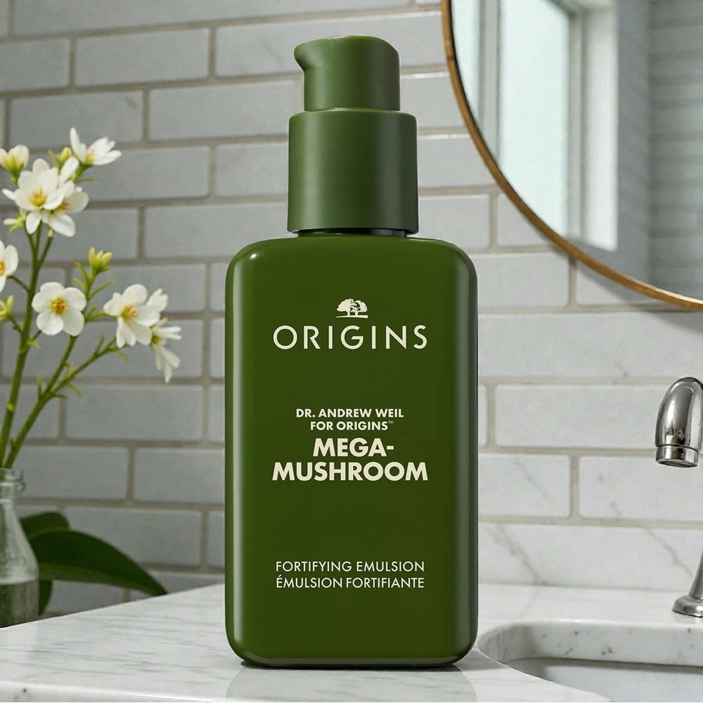 Origins Dr. Andrew Weil for Origins Mega-Mushroom Fortifying Emulsion 3.4 oz NIB